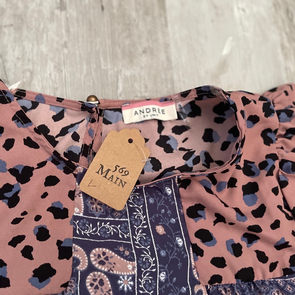 The Leopard Rodeo Top Size L - Picture 2 of 5
